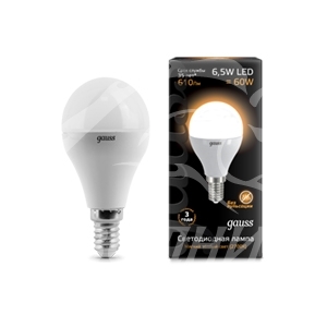  Globe E14 6.5W 2700K